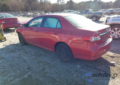 2012 Toyota Corolla Le из США, поврежденный, VIN 2T1BU4EE6CC821400